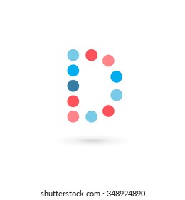 Letter D logo icon design template elements