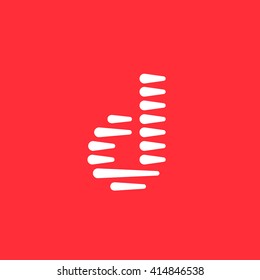 Letter D logo icon design template elements