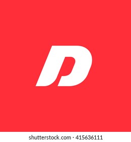 Letter D logo icon design template elements