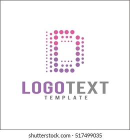 Letter D logo icon design template elements