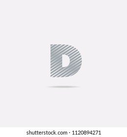 Letter D Logo Icon Vector Element Stock Vector (Royalty Free ...
