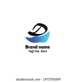 Letter D logo image on white background