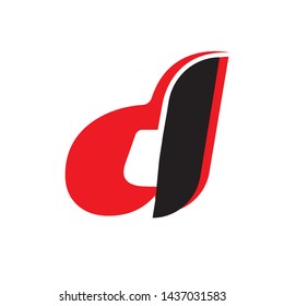 Letter D logo initial design template - Vector
