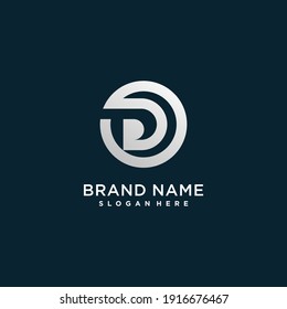 letter D logo with modern creative concept for company or person Premium Vector part 1