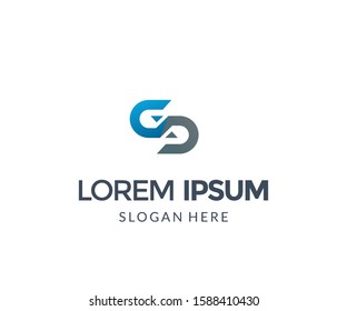 letter D logo. modern template design. vector illustration
