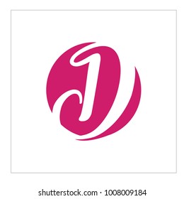 letter d logo simpel