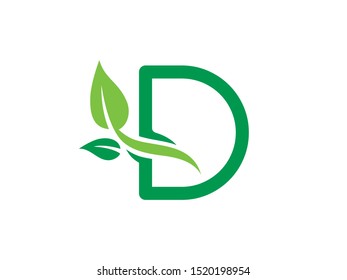 Letter D logo or symbol template design