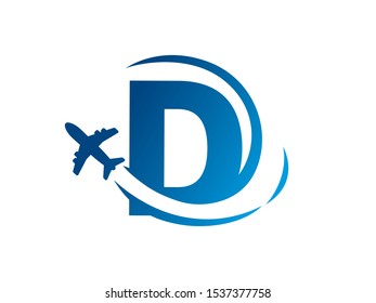 Letter D logo or symbol template design