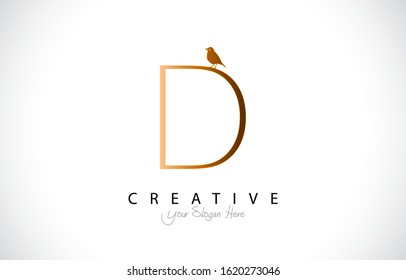 Letter D logo or symbol template design