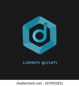 Letter D Logo Template