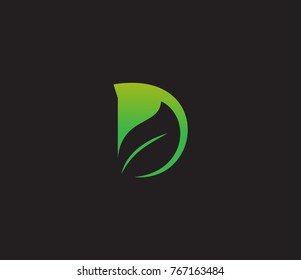 Letter D logo template