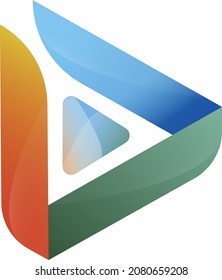 Letter D or logo template with business