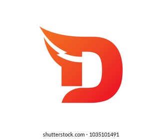 Letter D Logo Template Design Vector, Emblem, Design Concept, Creative Symbol, Icon