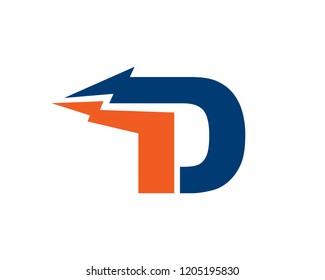 Letter D Logo Template Design Vector, Emblem, Concept Design, Creative Symbol, Icon