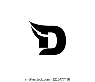 Letter D Logo Template Design Vector, Emblem, Concept Design, Creative Symbol, Icon