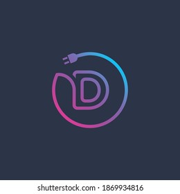 Letter D Logo Template Design Vector, Emblem, Design Concept, Creative Symbol, Icon