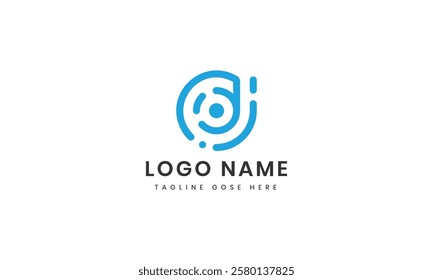 Letter d Logo template design