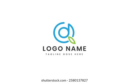 Letter d Logo template design