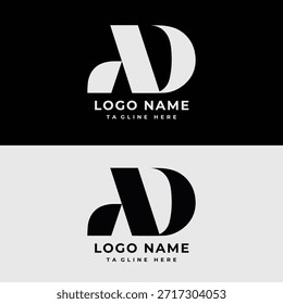 Letter-d-Logo-Schablone