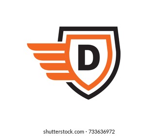 Letter D Logo Template Design Vector, Emblem, Design Concept, Creative Symbol, Icon