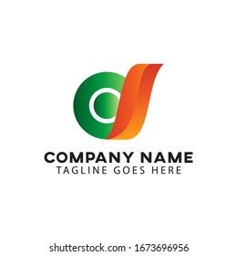 LETTER D LOGO TEMPLATE. MODERN LOGO VECTOR. EPS.10
