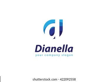 letter D logo Template for your company