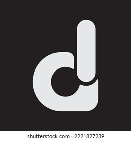 Letter D Logo Thumb Template Vector