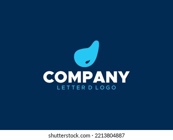 Logotipo de la letra D, logotipo D vector para empresas impresionantes, identidad de empresa, empresa o empresa, logotipo vectorial para empresas, logotipo vectorial para empresa, vector de letra inicial, D corporación inicial