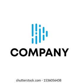 letter D  logo vector sign template