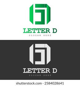 Letter D Logo Vector Stock Illustration
