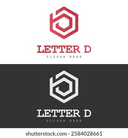 Letter D Logo Vector Stock Illustration
