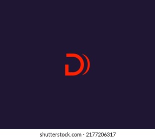 Letter D Logo Vector Template Abstract Monogram Symbol