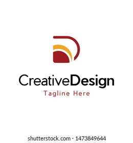 Letter D Minimalist Creative Business Logo