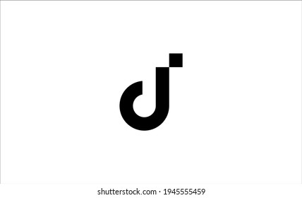 letter D Modern Monogram Logo Vector