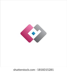 Letter D Modern Vector Logo Template Illustration