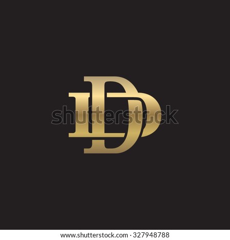 Download Letter D D Monogram Golden Logo Stock Vector (Royalty Free) 327948788 - Shutterstock