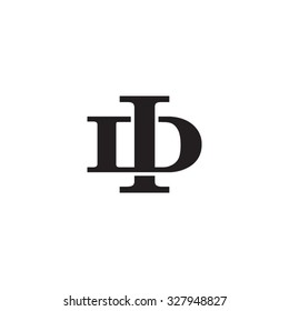 letter D and I monogram logo