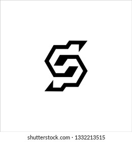 Letter D and letter P logo