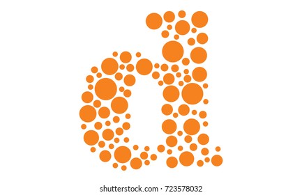 Letter D Particles 