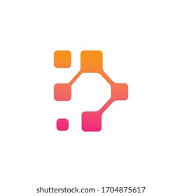 Design-Vorlage für das Logo von Letter D