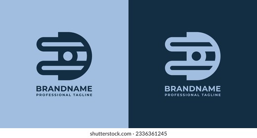 Letter D Plug Logo is suitable for any business related to letter D Plug funds