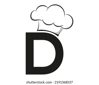 Letter D restaurant logo icon Usable For Business Brand
