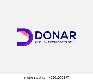 Letter D Simple Monogram Logo
