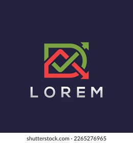 Logo de las estadísticas de la carta D para empresas financieras