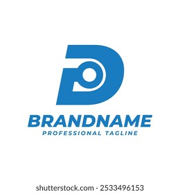 Letter D Technology logo, symbolizing innovation, progress, and cutting-edge technology