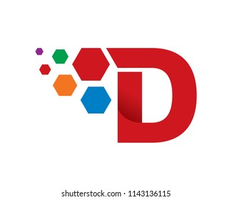Letter D Template Design Vector, Emblem, Concept Design, Creative Symbol, Icon