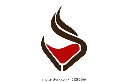     Letter D V Modern Logo 
