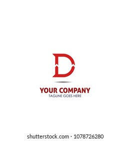 Letter D New Logo Vector Stock Vector (Royalty Free) 1645820854 ...