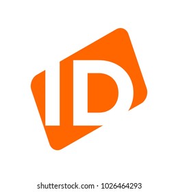 letter i and d vector logo