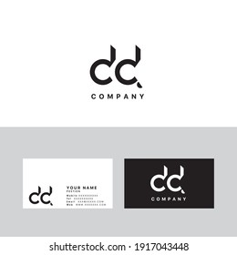 Letter D vector logo design.Business card. Vector design elements.